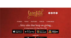 Desktop Screenshot of givingtales.com