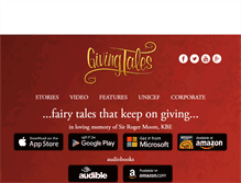 Tablet Screenshot of givingtales.com